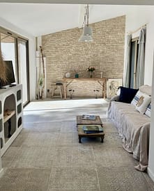 La maison - Maison de charme a pampelonne Le salon