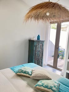 La maison - Maison de charme a pampelonne La chambre bleue