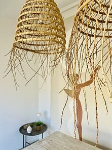 La maison - Maison de charme a pampelonne Le coin repas