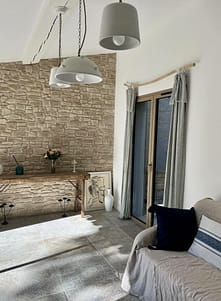 La maison - Maison de charme a pampelonne Le salon